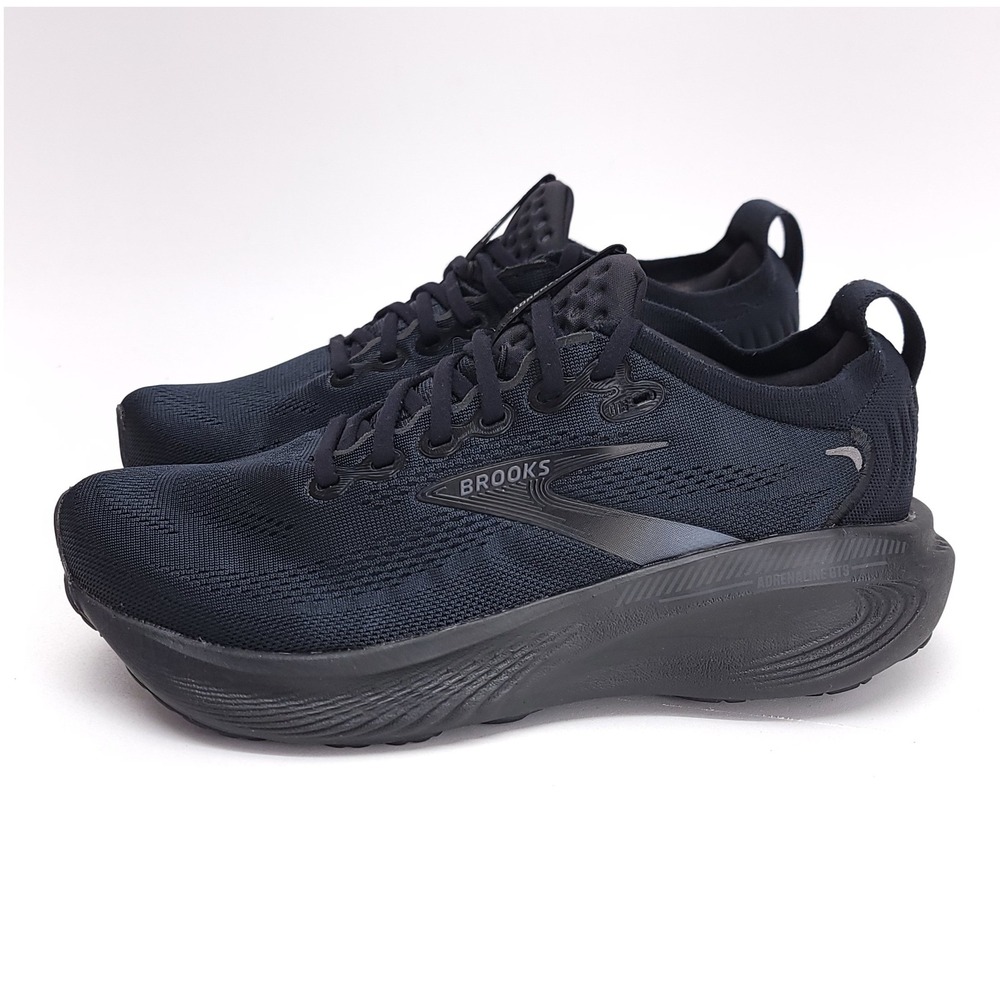 Brooks Adrenaline GTS 25 Mens 9 Extra Wide 2E Black Running Shoes 1204432E020